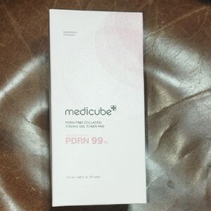 Medicube PDRN 99% Pink Collagen Toner Pads